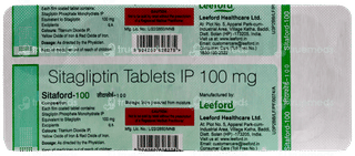 Sitaford 100 Tablet 10